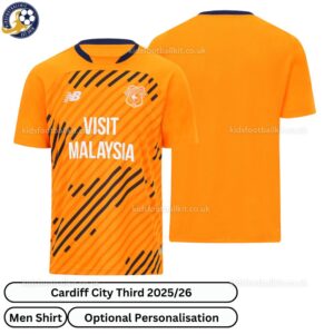 Cardiff City Third Men Football Shirt 25_26-over view