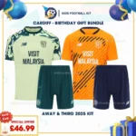 Cardiff away and third Kids Kit 25_26