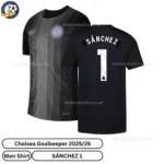 Chelsea Sanchez 1 Goalkeeper 25 26 Men Football Shirt-over view-blur