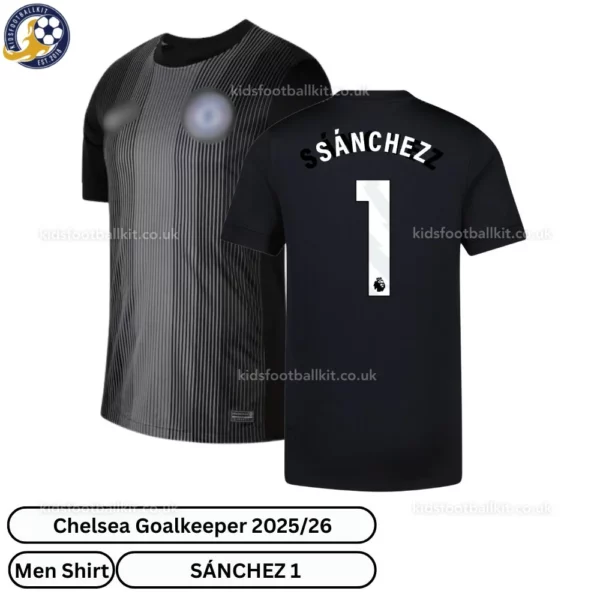 Chelsea Sanchez 1 Goalkeeper 25 26 Men Football Shirt-over view-blur