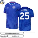 Chelsea CAICED0 25 Home 25 26 Men Football Shirt-over view - blur