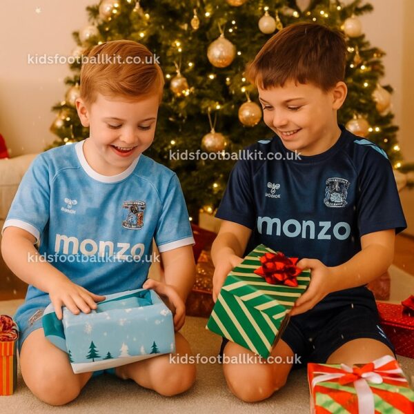 Coventry City Christmas Gift Bundle – Home & Third Kids Football Kit 2025_26