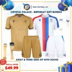 Crystal Palace away & third kid kit 2526