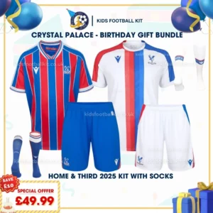 Crystal Palace home & third kid kit 2526