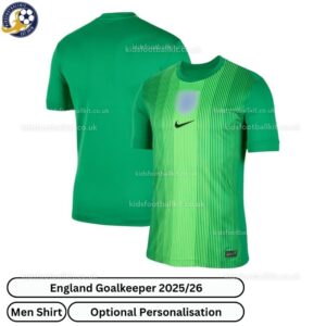 England Goalkeeper Men Football Shirt 2025_26-blur