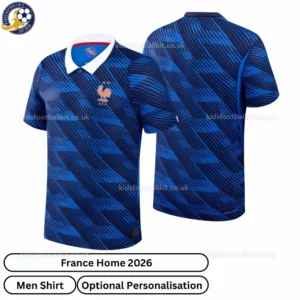 France Home Men shirt 2026-over view