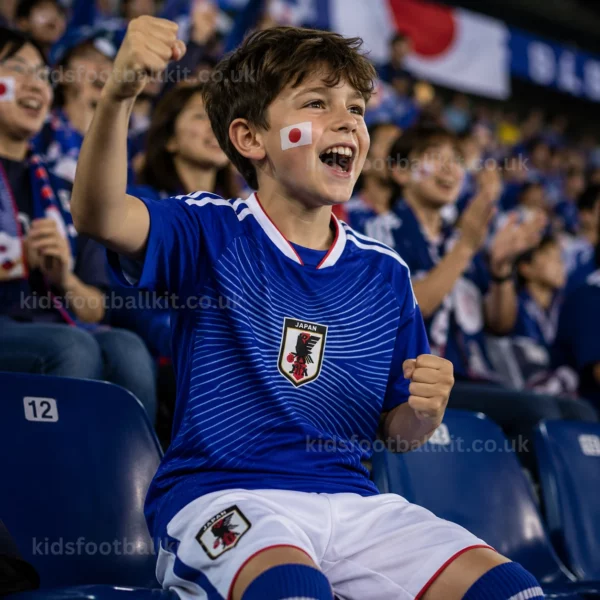 Japan World Cup 2026 Home Men and Kids Football Kit (With socks)