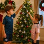 Leicester City Christmas Gift Bundle – Away & Third Kids Football Kit 2025_26