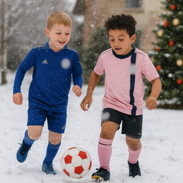 Leicester City Christmas Gift Bundle – Home & Third Kids Football Kit 2025_26 (With socks)