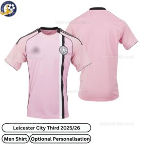 Leicester City Third Men Football Shirt 25_26-over view