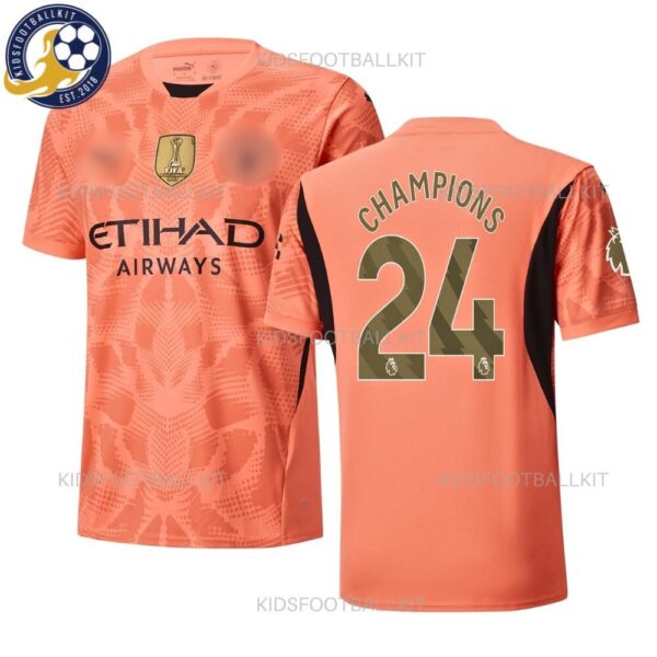 Manchester City Goalkeeper Men Football Shirt 2024_25 – CHAMPIONS 24 -blur