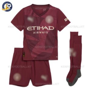 Manchester City Third Kids Football Kit 2024_25 (With Socks)-blur