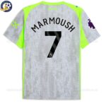 Manchester City Third Men Football Shirt 25_26- MARMOUSH 7 - back view