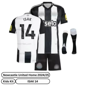 Newcastle-United-Home-Kids-Football-Kit-2024_25-–-ISAK-14-With-Socks-–-Fan-Version-r
