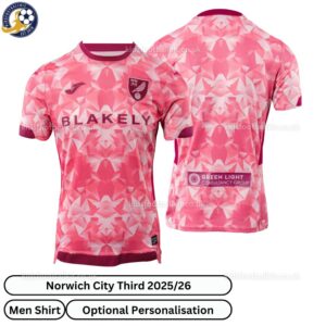 Norwich City Third Men football shirt 25_26-over view
