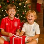 Nottingham Forest Christmas Gift Bundle – Home & Away Kids Football Kit 2025_26 (With socks)