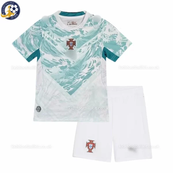 Portugal Away Kids Kit 2026-front view