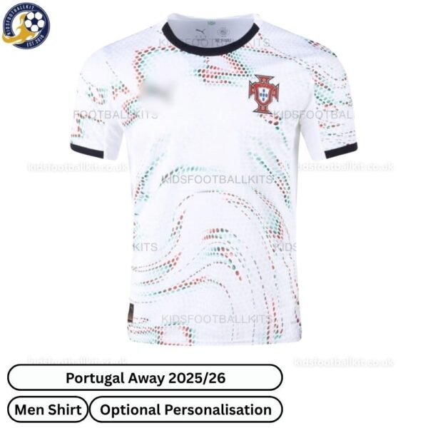 Portugal Away Men Football Shirt 2025_26-blur
