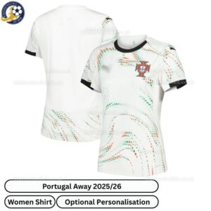 Portugal Away Women Football Shirt 2025_26-blur
