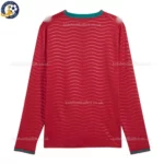 Portugal Home Kids Kit 2026 -back view-Long Sleeve