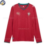 Portugal Home Kids Kit 2026 - front view -Long Sleeve