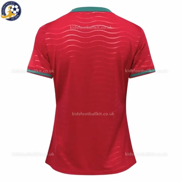 Portugal Home Women Shirt 2026-back view