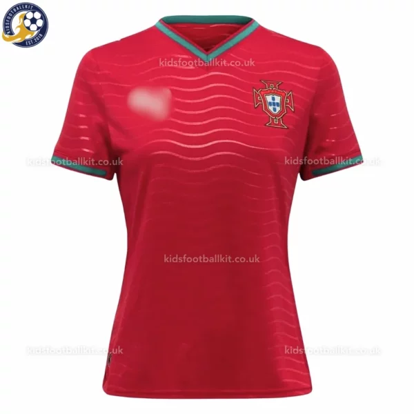 Portugal Home Women Shirt 2026-front view