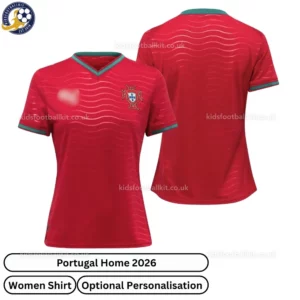 Portugal Home Women Shirt 2026-over view