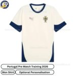 Portugal Pre Match Training 25_26-front view-white-blur