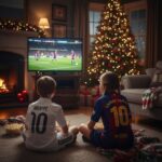 Real Madrid & Barcelona Christmas Gift Bundle - Multi Kit Kids Football Set 2025/26 - MBAPPÉ 10 & LAMINE YAMAL 10 - AI GEN