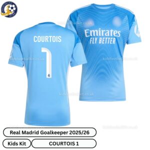 Real Madrid Goalkeeper Men Football Shirt 25_26-COURTOIS 1-overview