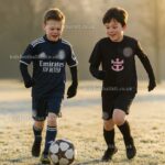 Real Madrid & Inter Miami Christmas Gift Bundle – Away & Away Kids Football Kit 2025_26 (With socks)