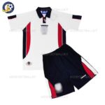 Retro England Home Kids Football Kit 1998_99-blur