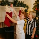 Santos Christmas Gift Bundle – Home & Away Kids Football Kit 2024_25 (No socks)