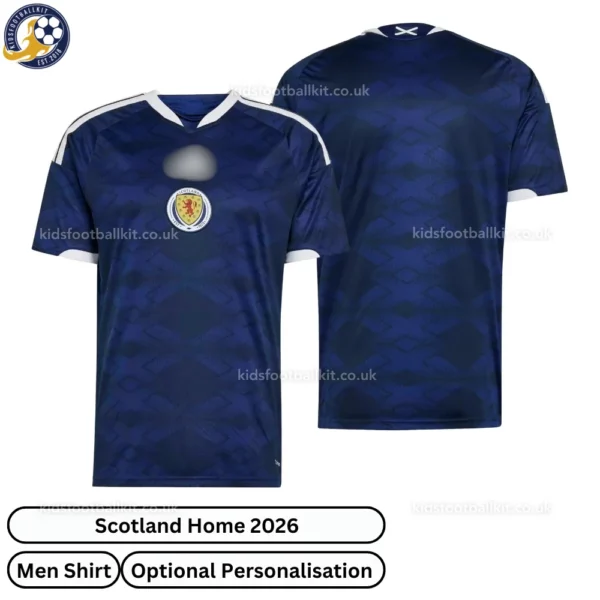Scoltand Home Men Shirt 2026-over view