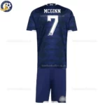 Scotland MCGINN 7 Home 2026 Kids Kit-back view