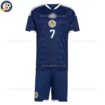 Scotland MCGINN 7 Home 2026 Kids Kit-front view