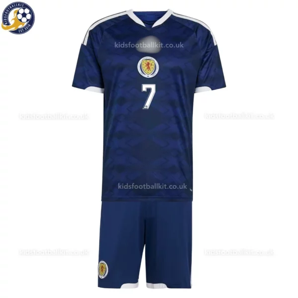 Scotland MCGINN 7 Home 2026 Kids Kit-front view