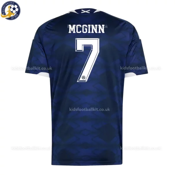Scotland MCGINN 7 Home 2026 Men Shirt-back view