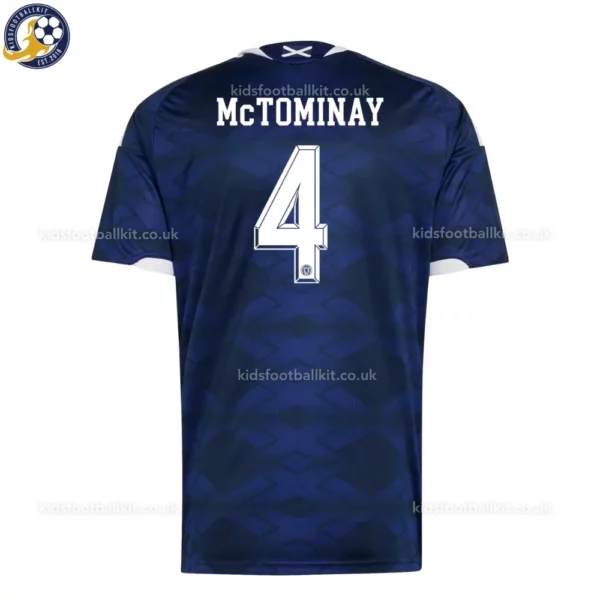 Scotland MCTOMINAY 4 Home 2026 Men Shirt-back view