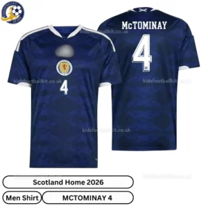 Scotland MCTOMINAY 4 Home 2026 Men Shirt-over view