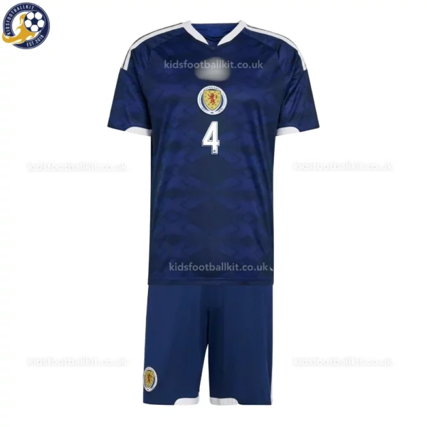 Scotland McTOMINAY 4 Home 2026 Kids Kit-front view