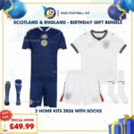 Scotland and England Home kids kits 2026