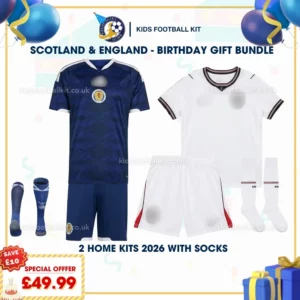 Scotland and England Home kids kits 2026