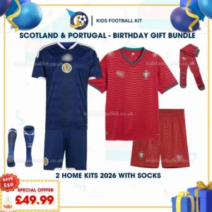 Scotland and Portugal Home kids kits 2026