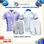 Sheffield Wednesday away and third kids kit 25_26
