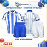 Sheffield Wednesday home and third kids kit 25_26