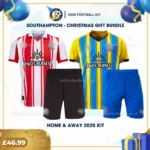 Southampton home and away kids football kit 25_26 - birthday