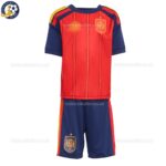 Spain Home Kids Football Kit 2026-front view