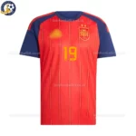 Spain Home Men Shirt 26-front view-LAMINE YAMAL 19-2 star